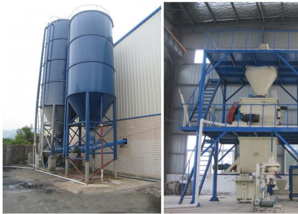 車間式干混砂漿生產(chǎn)線